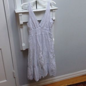 Forever 21 White and black dotted summer dress. Super light weight summer ready.